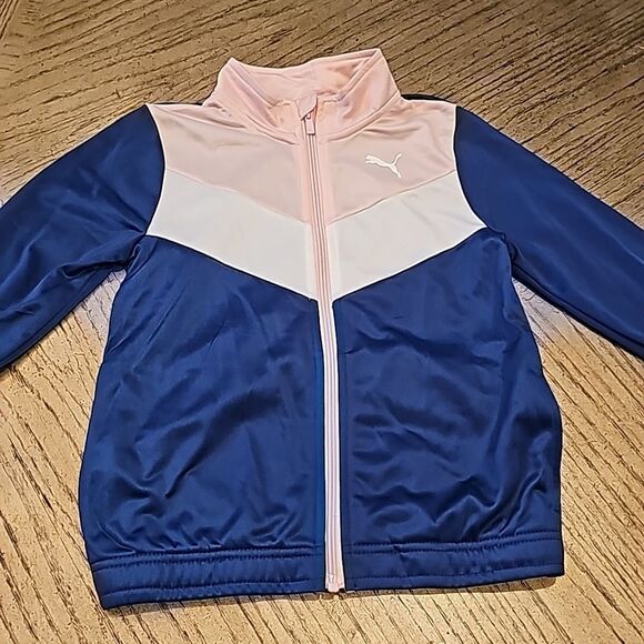 Puma track zip up jacket size M 8-10 - Picture 10 of 10